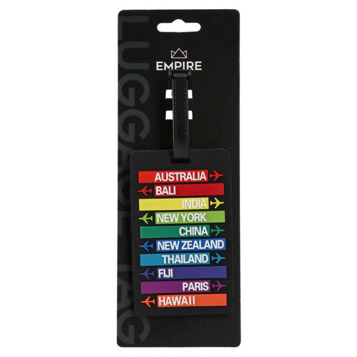 Picture of LUGGAGE TAG RAINBOW COUNTRIES